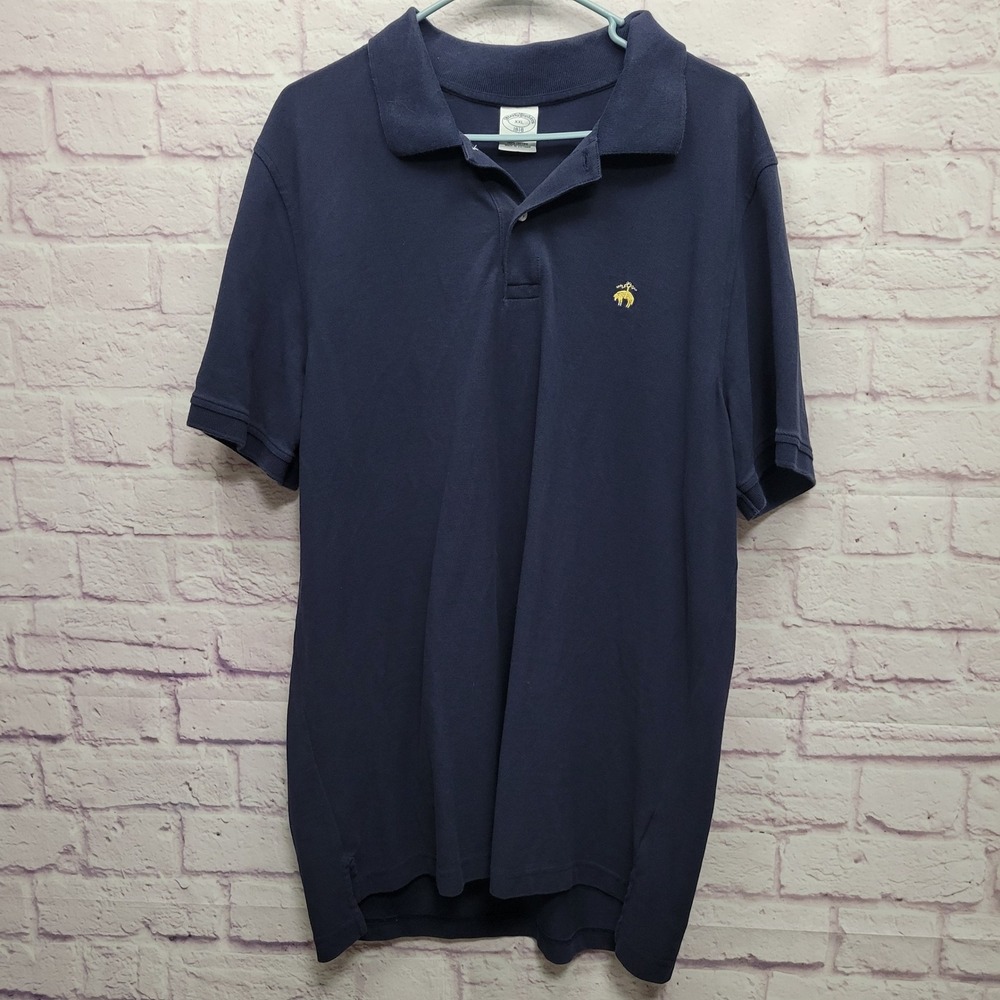 Brooks Brothers‎ 1818 Slim Fit Polo Shirt Mens XXL Preppy Academia Golf Travel